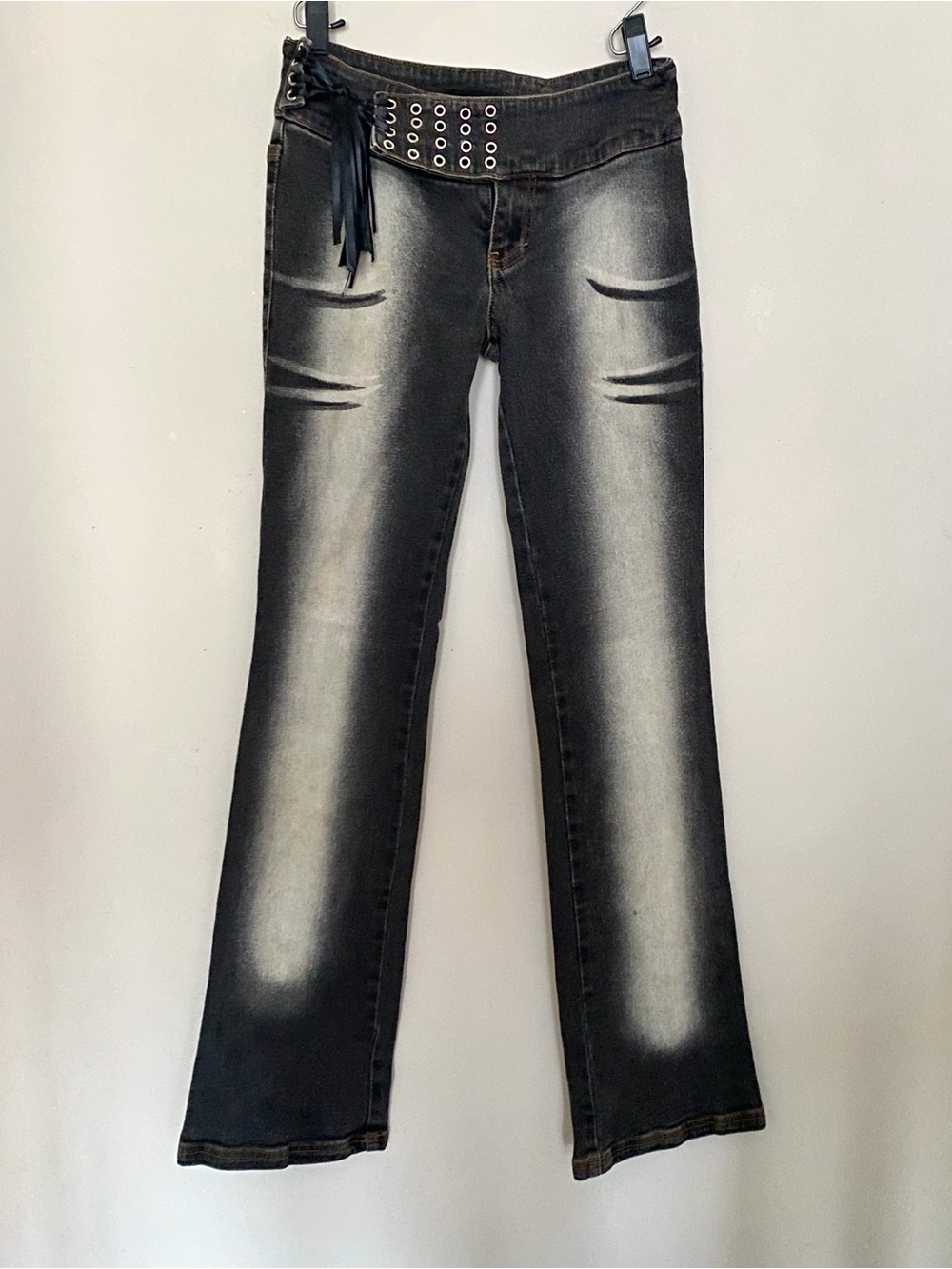 vintage low rise jeans